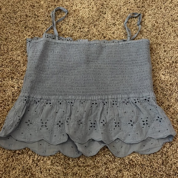 Arie blue tank top! - Picture 2 of 3